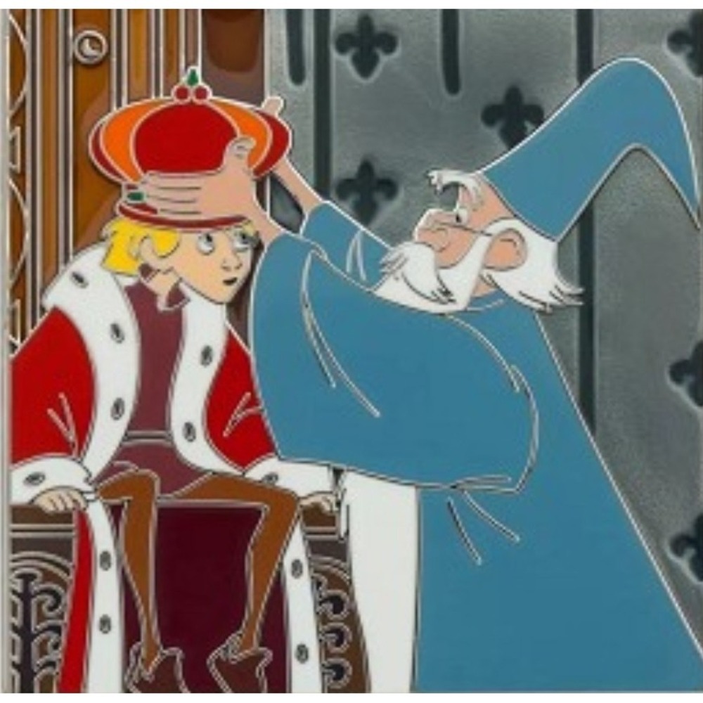 DISNEY Parks PIN TRADING - MERLIN and WART - NEW